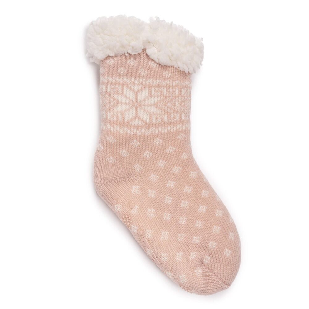 MUK LUKS Kid's Cabin Socks - 4.1 TOG - Med (11-13)